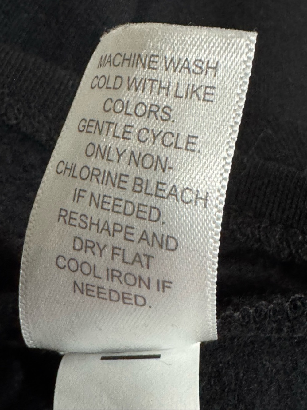 Pure Jill Relaxed Fit Pull Over Tunic Black Size S View 6
